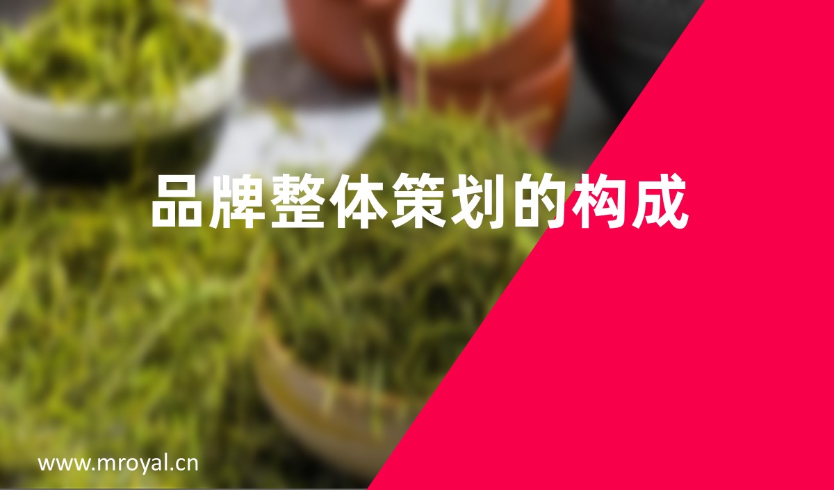 品牌整體策劃的構成