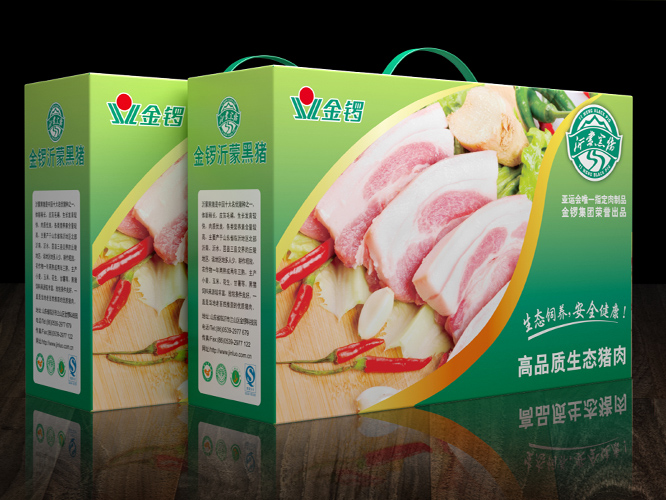 金鑼黑豬肉品牌全案策劃，黑豬品牌策劃設計 - 上海美御