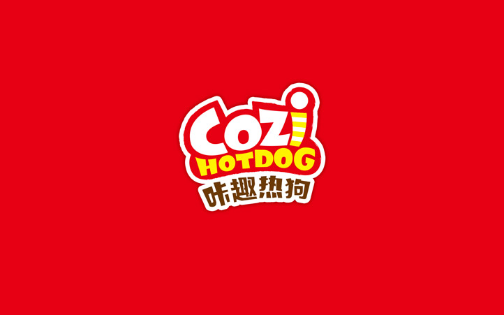 咔趣熱狗logo設(shè)計
